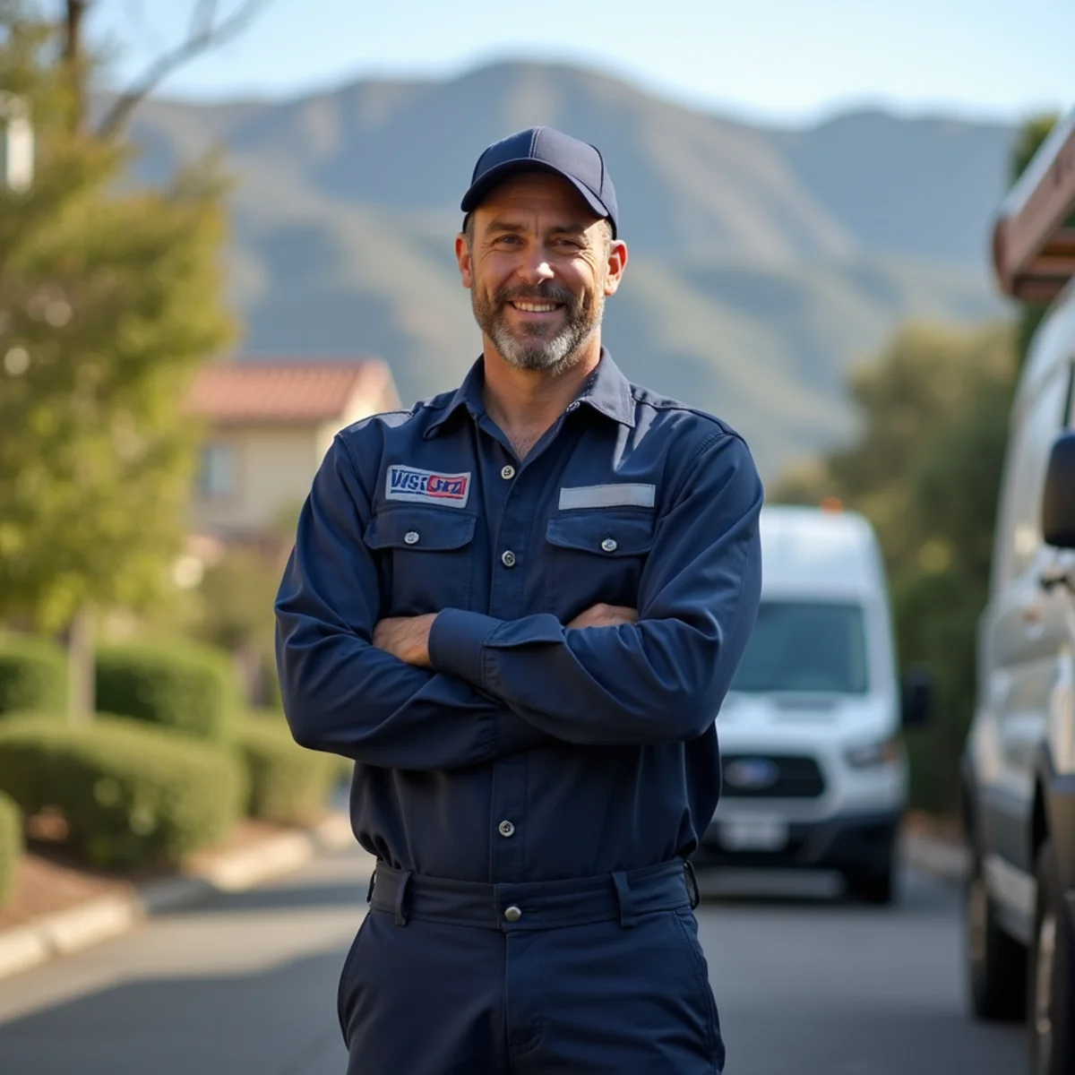 Licensed plumber providing service at a home in La Verne, CA